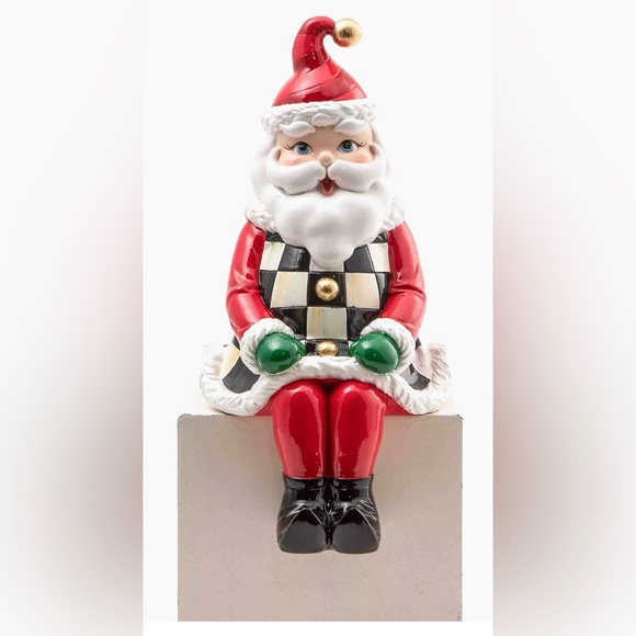 MacKenzie-Childs Granny Kitsch Santa Stocking Hook - Picture 2 of 15